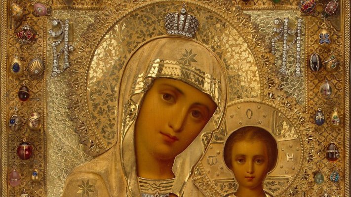 Икона Казанской Божьей Матери имеет особенную силу