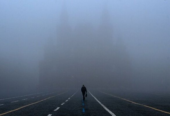 «Я ежик, который ищет лошадку»: москвичи удивлены необычным туманом в ноябре