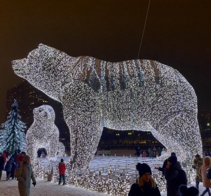 Когда начнется демонтаж новогодних украшений в СПб и Москве в 2022 году