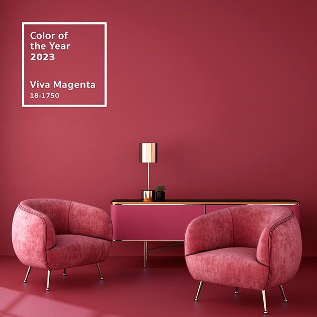 Цвет 2023 года: Viva Magenta